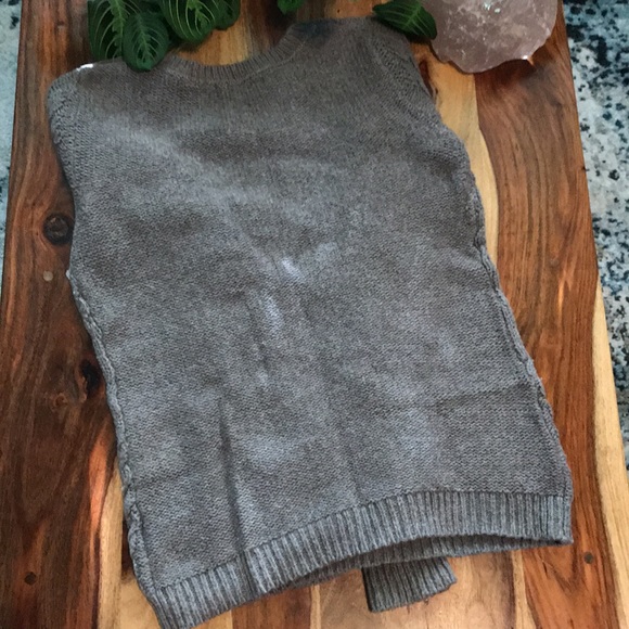 Grey Knit Sweater - Picture 6 of 7